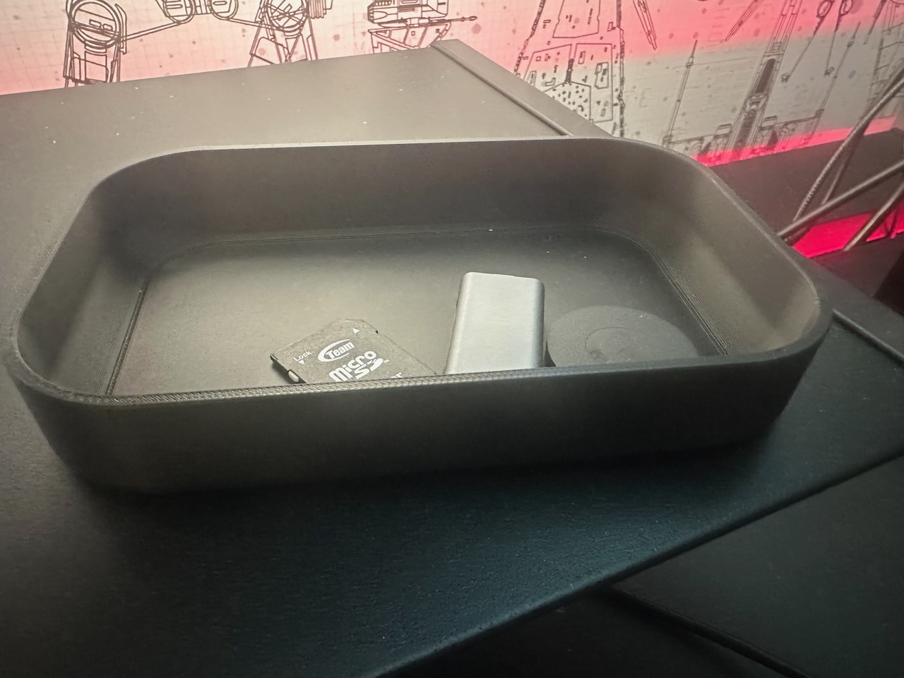 Rectangular Key Tray